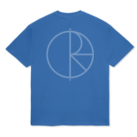 Contrast Tee | Stroke Logo (French Blue)