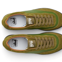 CM001 Suede/Leather Lo (Cedar Green/Black)