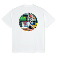 Tee | Fill Logo | Ourselves Collage (White)