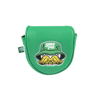 Sandy Par Oversized Mallet Putter Cover (Green / Yellow)