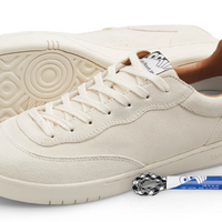 CM001 LO Suede (White/White)