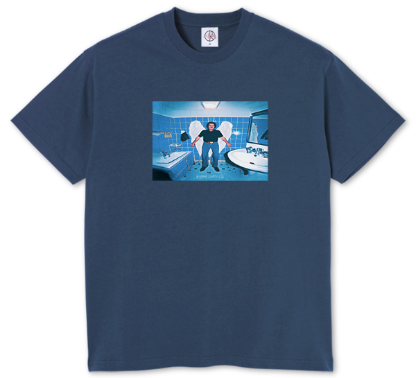 Polar Tee - Angel Man (Grey Blue)