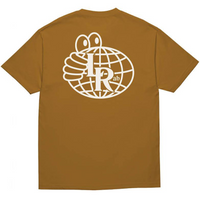 Atlas Monogram SS Tee (Golden Brown/White)