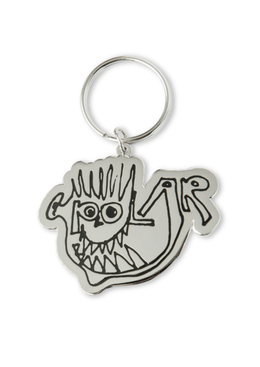 Key Chain | Braces (Silver/Black)