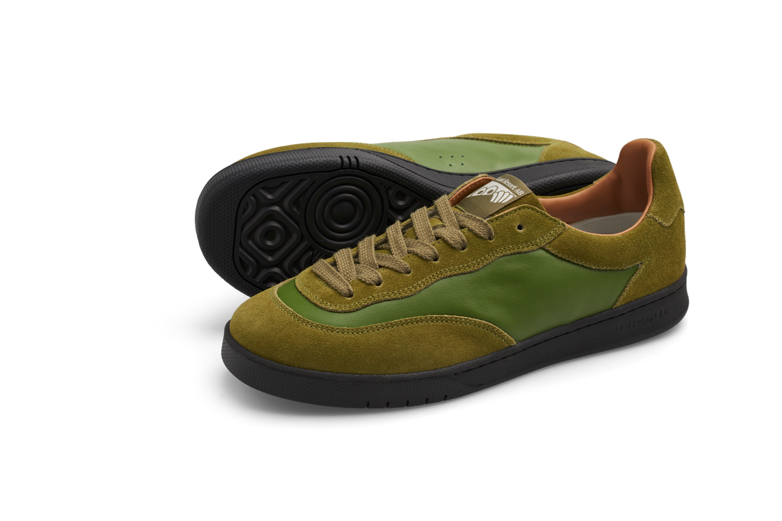 CM001 Suede/Leather Lo (Cedar Green/Black)