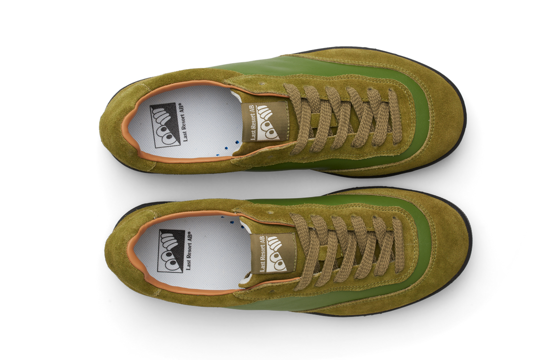 CM001 Suede/Leather Lo (Cedar Green/Black)