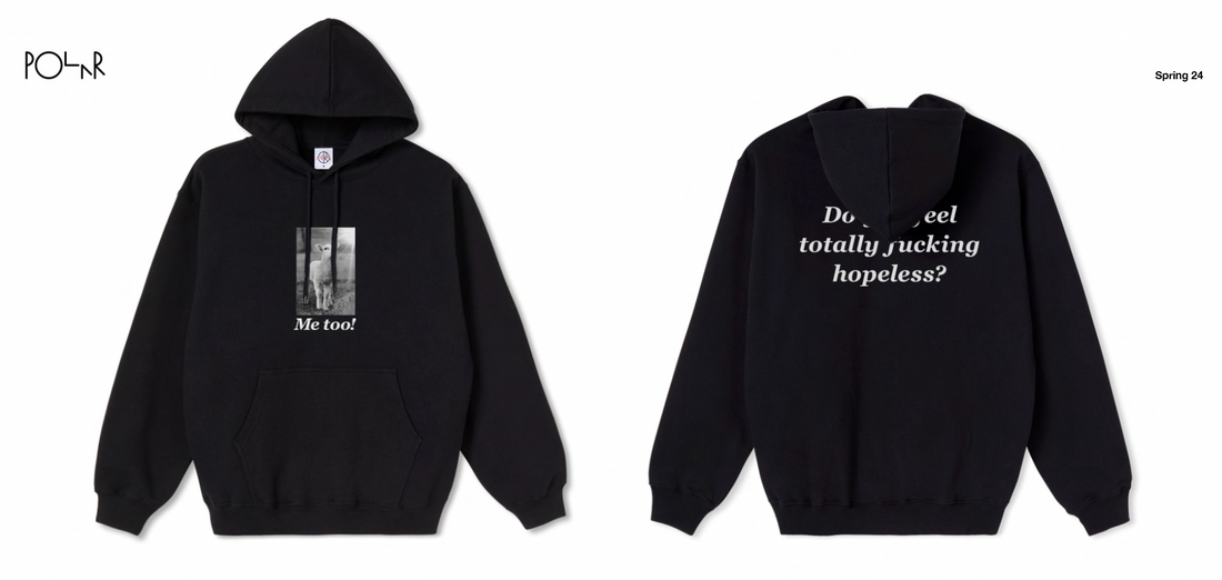 Polar Dave Hoodie - Hopeless (Black)