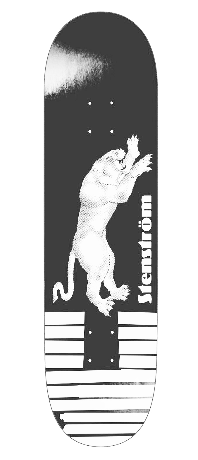 David Stenström - Tape & Panther (Black) - 8.375"