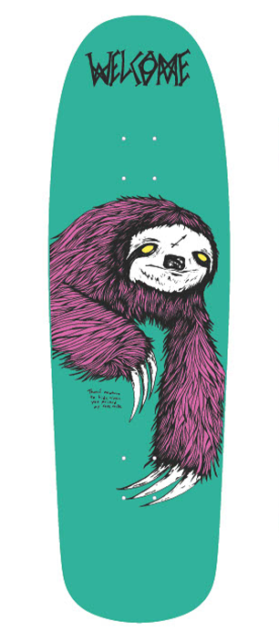 Sloth on Slappy Slap 9.75"