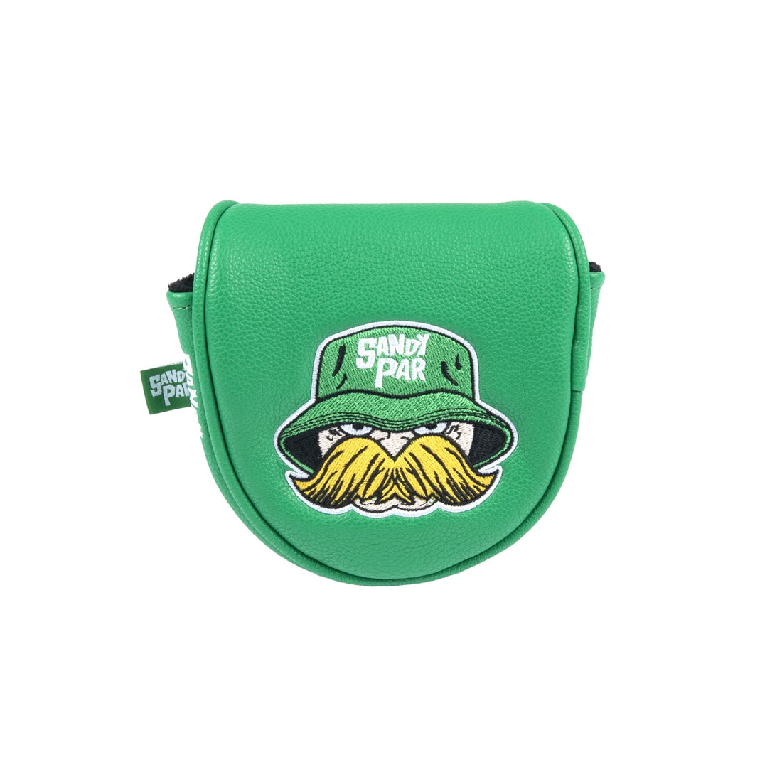 Sandy Par Oversized Mallet Putter Cover (Green / Yellow)