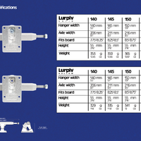 Lurpiv Hollow Trucks 160mm