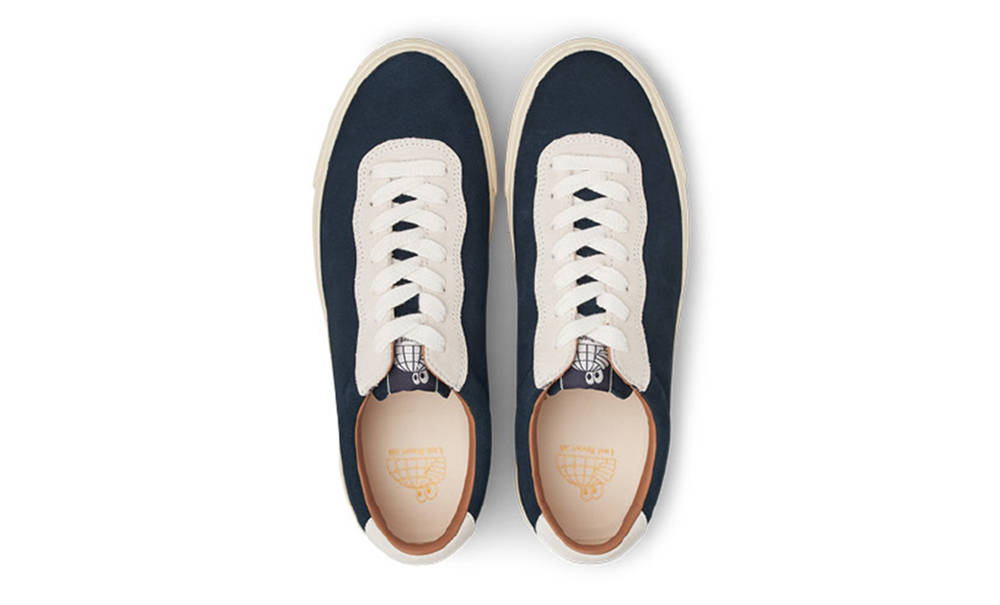 VM001 LO Suede - Steel Blue/Off White/White
