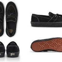 VM005 Loafer (Black/Black/White Stitch)