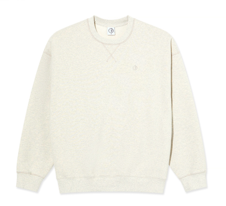 Frankie Crewneck (Ivory Grey Melange)