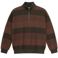 Surf Half Zip Sweater (Dirty Black/Brownstone)