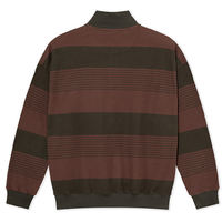 Surf Half Zip Sweater (Dirty Black/Brownstone)