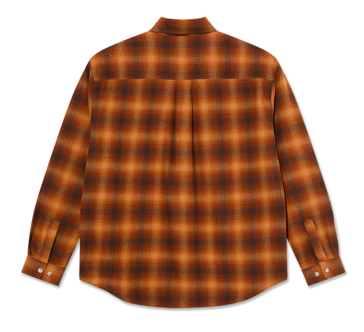 Mitchell LS Shirt | Shadow Check (Caramel)