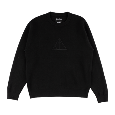 Deathly Hallows Knit Sweater (Black)