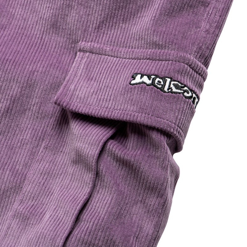 Chamber Corduroy Cargo Pant (Berry)