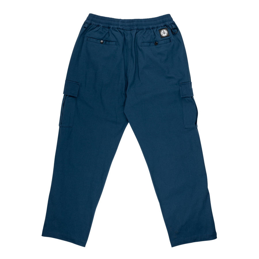 Principal Cargo Twill Elastic Pant - Navy