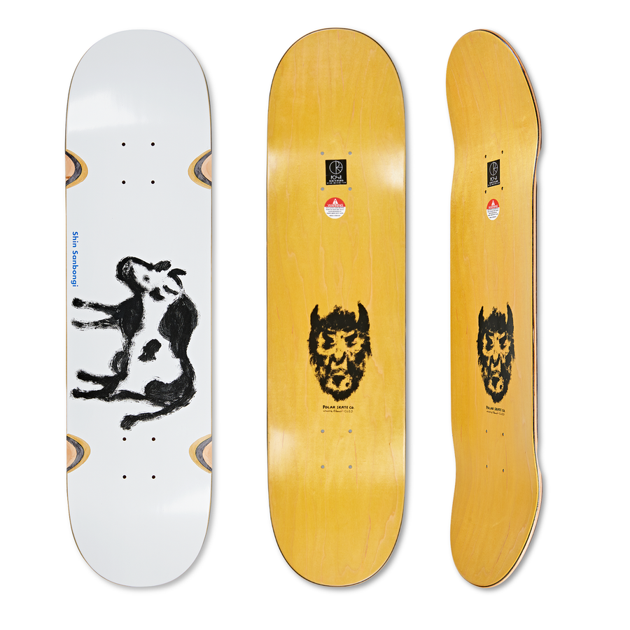 Polar Deck - Shin Sanbongi " Cow & Devil" - Wheel Wells 8.25"