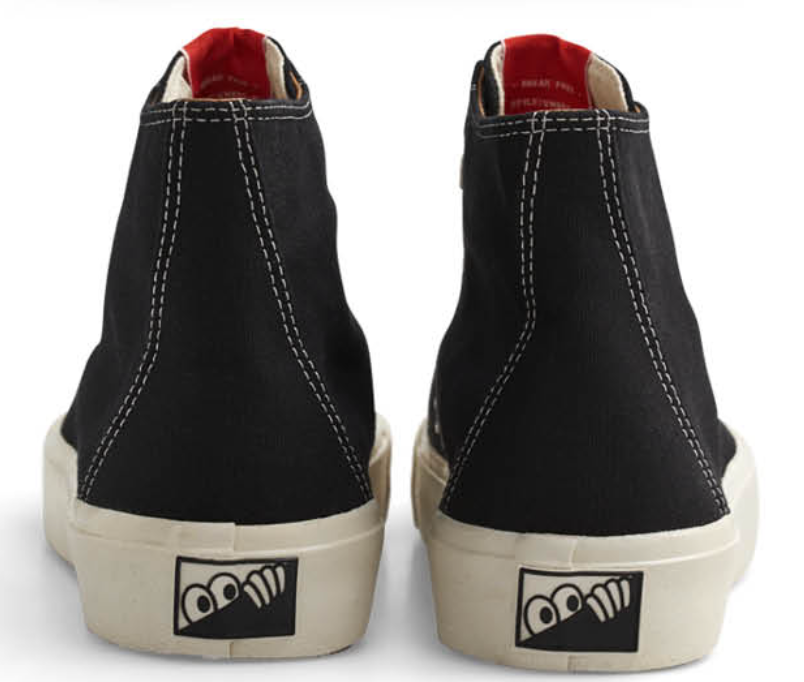 Last Resort AB Shoes - VM003 Canvas HI - Black/White